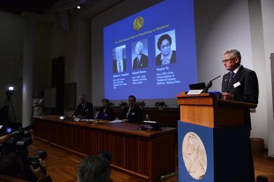 Youyou Tu, Campbell e Omura i vincitori del Nobel per la Medicina