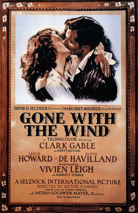 Accadde oggi: 15 dicembre 1939,  prima cinematografica ad Atlanta del colossal ''Via ol vento''