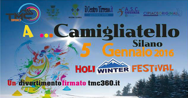 Holi winter festival 5 Gennaio 2016 Camigliatello Silano