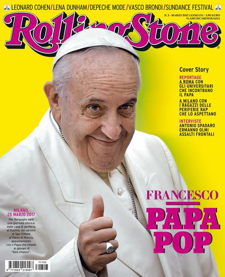 CITTA' DEL VATICANO, il Papa sulla copertina di Rolling Stone