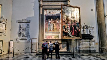 FIRENZE, gli affreschi ritrovati di S.M.Novella