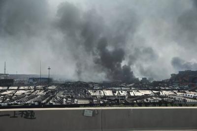 Cina, ancora fiamme a Tianjin: bilancio di 50 morti