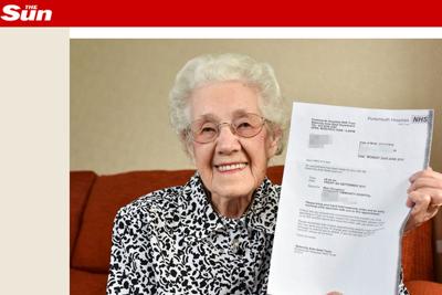 L'ospedale scrive a Doris, 100 anni: "Signora, è incinta"