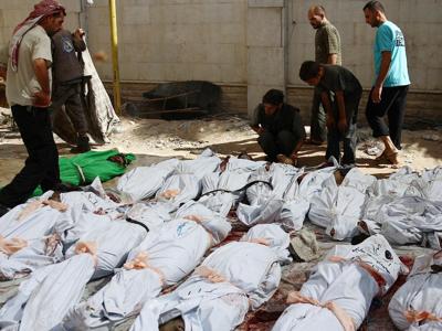 Siria, regime bombarda mercato e fa strage di civili. Anche bambini tra le 82 vittime
