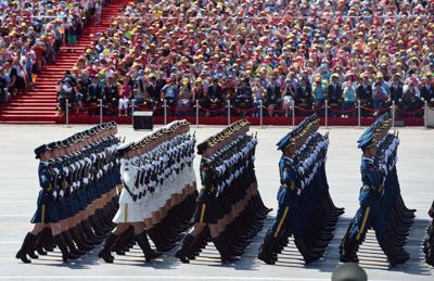 A Pechino la grande parata per la fine della Seconda guerra mondiale