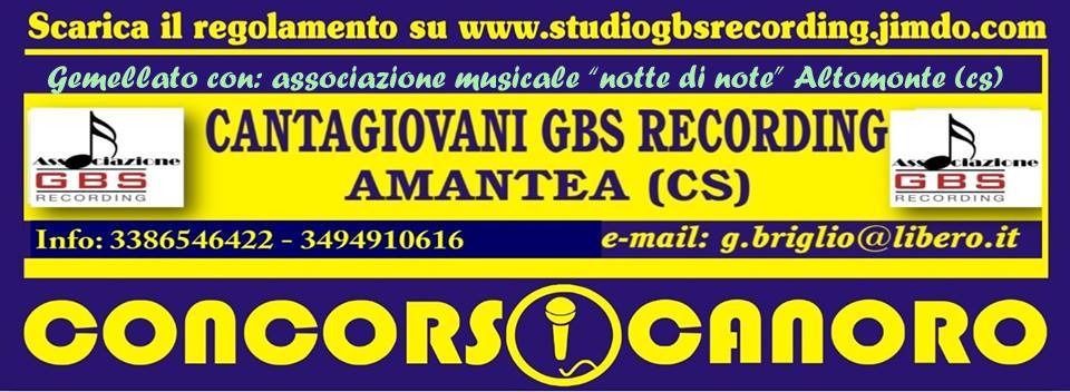 TAVERNA DI MONTALTO UFFUGO (CS): ''Cantagiovani GBS Recording 2015'' Villetta Comunale 4 agosto