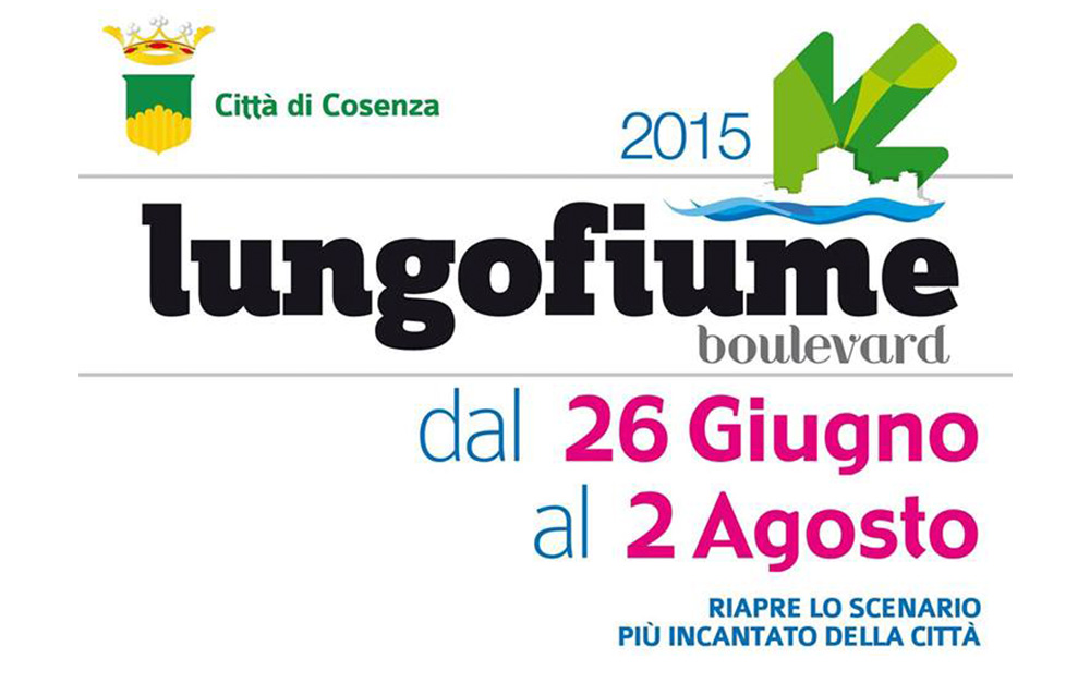 COSENZA. Grandi numeri per l’edizione 2015 del LungoFiume Boulevard. Luci, colori e sapori della bella estate cosentina