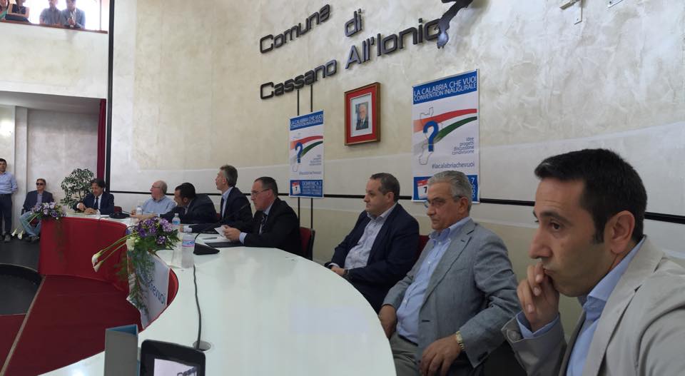 CASSANO (CS): nasce ''La Calabria che vuoi'', nuovo movimento politico di area moderata