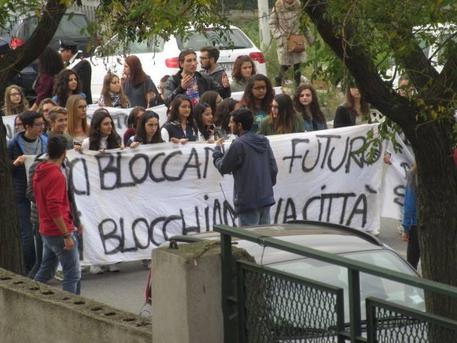 CATANZARO. Studenti in piazza contro riforma scuola