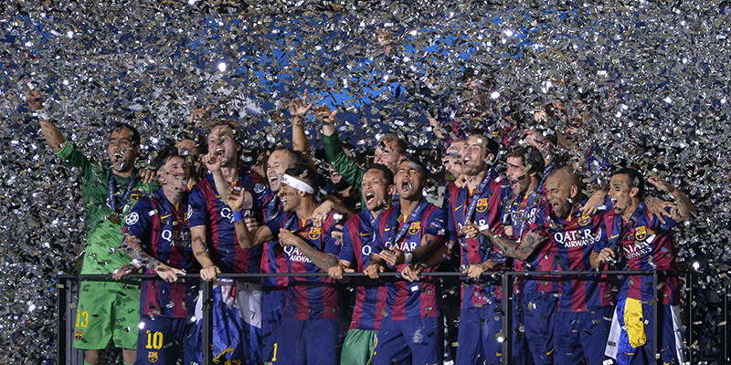 Juve, la Champions è del Barcellona