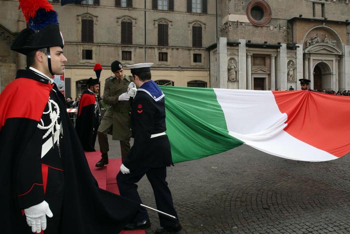 Parma: scoperto 'primo tricolore'