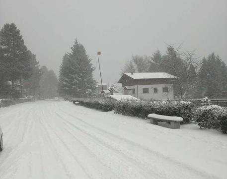 CALABRIA, prima nevicata in Sila e sul Pollino