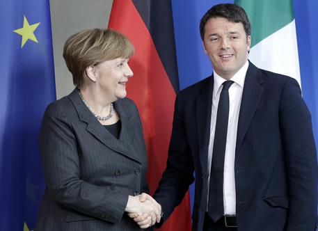 ROMA, domani vertice Renzi-Merkel a Maranello
