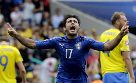 Euro 2016: Italia-Svezia 1-0