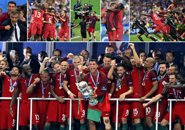 Euro 2016: Portogallo-Francia 1-0 Portogallo sul trono d'Europa