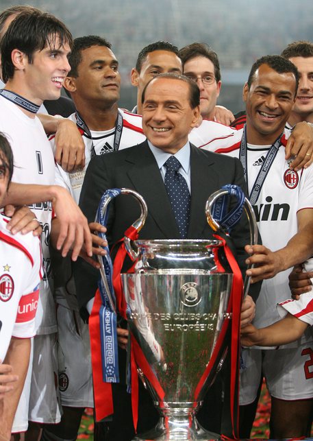 MILANO. Milan: Berlusconi, restero' primo tifoso