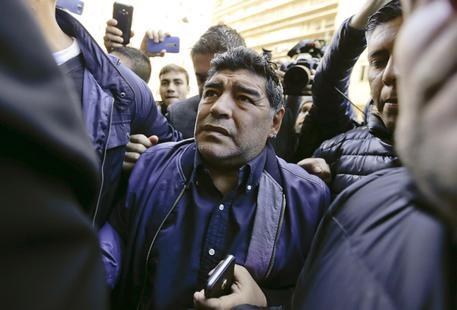 Maradona a Roma per Partita della Pace