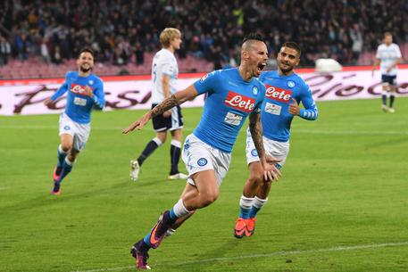 Serie A: Napoli-Lazio 1-1