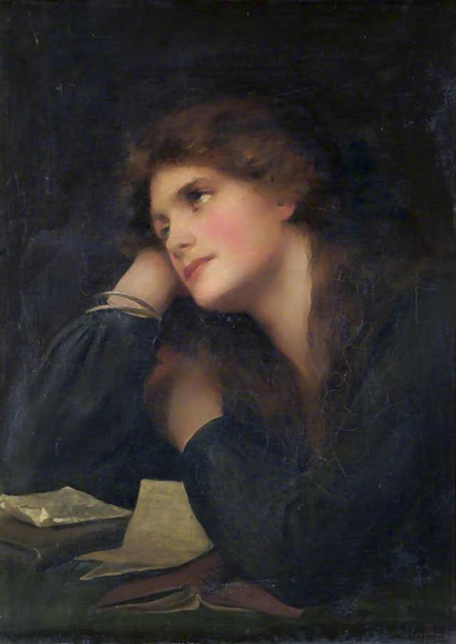 Beatrice Offor. Contemplative woman