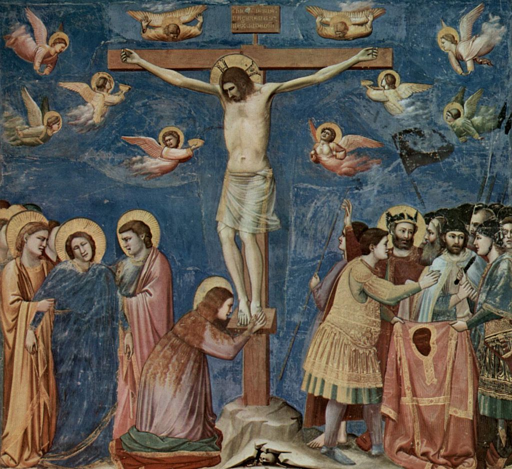 Crocifissione di Gesù, Giotto, Padova, cappella degli Scrovegni