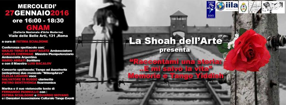 ROMA: La Shoah dell'arte, giornata internazionale della memoria