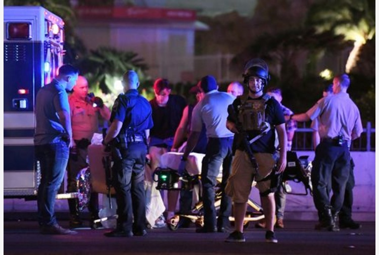 Las Vegas sparatoria nella zona dei casino'