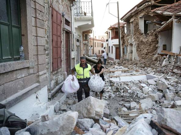 Terremoto in Grecia: un morto e una decina di feriti sull’isola di Lesbo