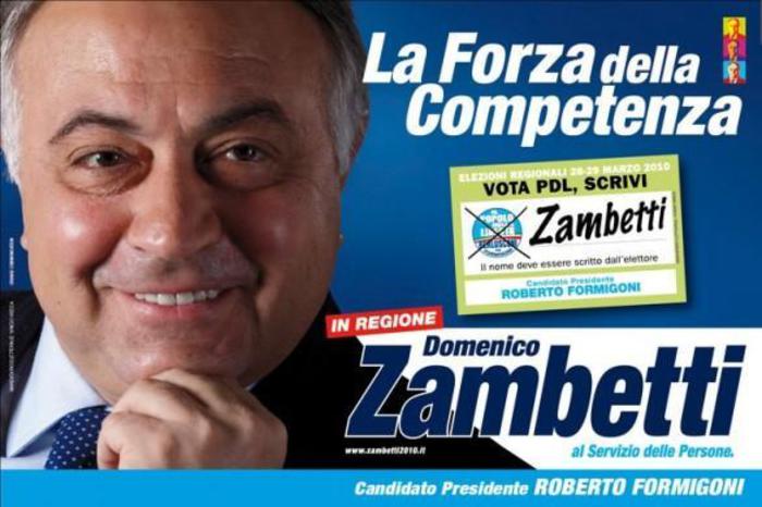 MILANO, 'Boss hanno garantito elezione Zambetti'