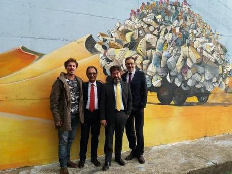 CATANZARO, Anas: presentata opera street art