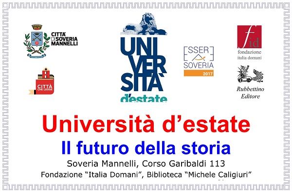 SOVERIA MANNELLI (CATANZARO), parte l'universita' d'estate con Giordano Bruno Guerri, 11-agosto