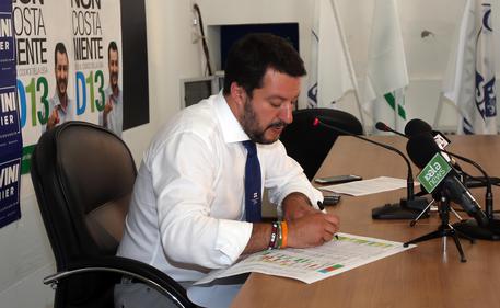 TROPEA (VIBO VALENTIA), Salvini, con Alfano non discuto
