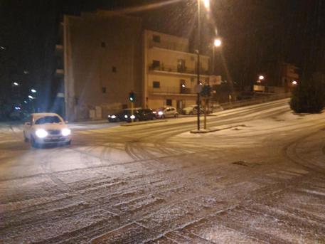 CALABRIA, Nevica a Reggio Calabria e in Aspromonte