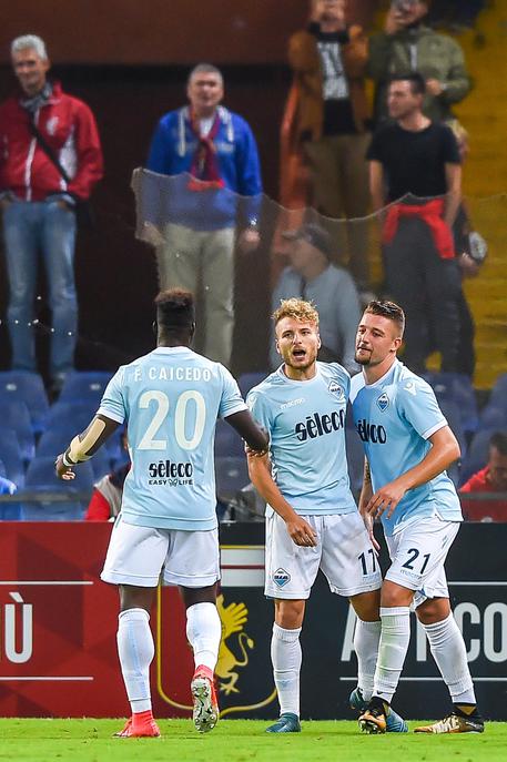CALCIO, posticipo serie A: Genoa-Lazio 2-3