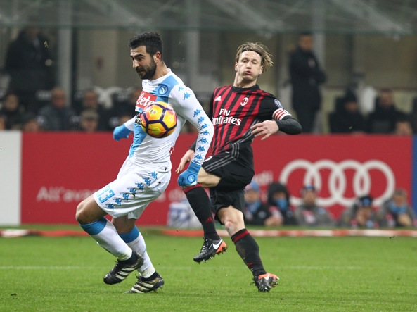 CALCIO, Serie A, Milan-Napoli 1-2, azzurri al 2/o posto