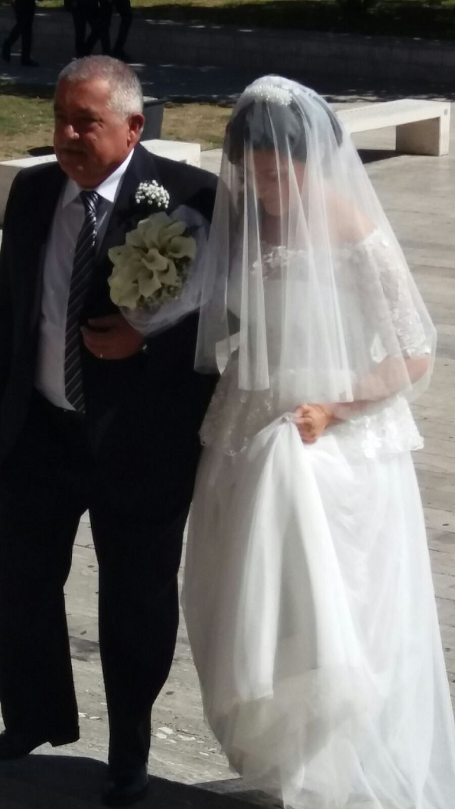 Volley Cosenza: Alessandra Sposato e Luigi Palermo, oggi sposi. Papà Umberto e Alessandra