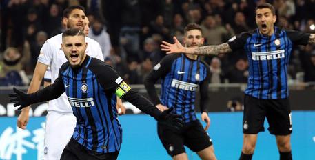 Serie A: Inter Atalanta 2-0, nerazzurri a -2 dal Napoli